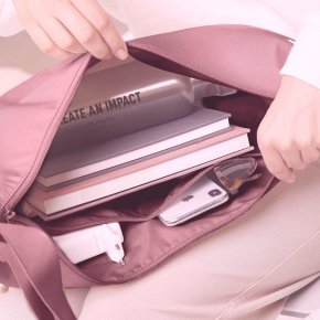 GOTBAG. Moon Bag Large salina pink